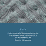 Beautyrest Level One Gray Innerspring King Plush Mattress - Ornate Home