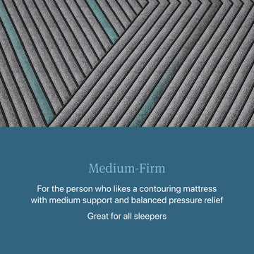 Beautyrest Level Two Gray Hybrid Full Hybrid Medium Firm Mattress - Ornate Home