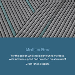 Beautyrest Level Two Gray Hybrid Twin Hybrid Medium Firm Mattress - Ornate Home