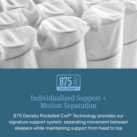 Beautyrest Level Two Gray Innerspring Cal King Medium Firm Pillow Top Mattress - Ornate Home