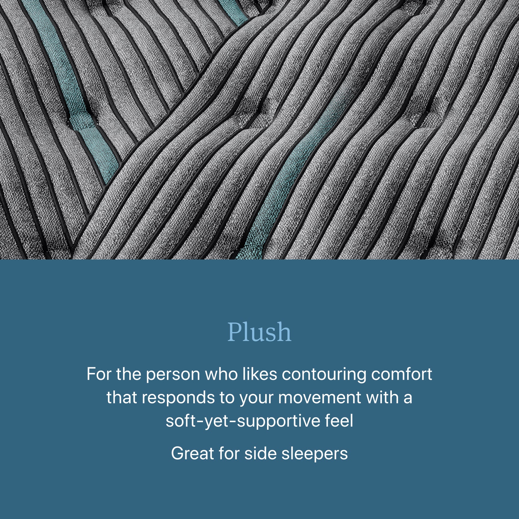 Beautyrest Level Two Gray Innerspring Twin Plush Mattress - Ornate Home