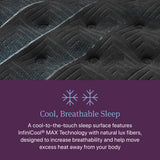 Beautyrest World Class Level Four Gray Innerspring Cal King Firm Pillow Top Mattress - Ornate Home