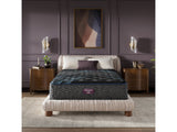 Beautyrest World Class Level Four Gray Innerspring Queen Plush Mattress - Ornate Home