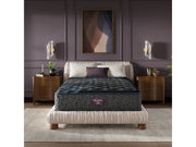 Beautyrest World Class Level Four Gray Innerspring Twin XL Plush Mattress - Ornate Home