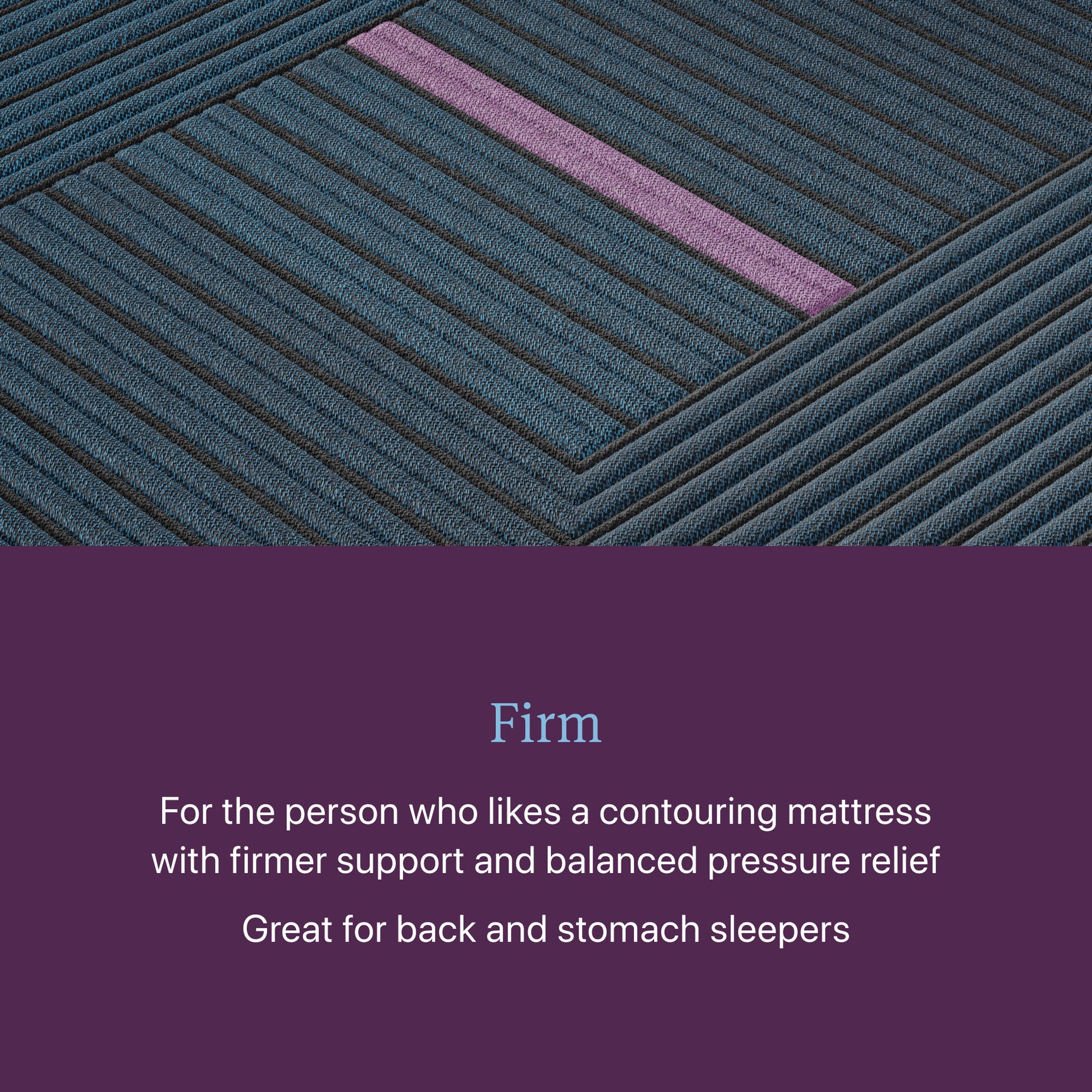 Beautyrest World Class Level Three Gray/Dark Blue Hybrid Twin Firm Mattress - Ornate Home