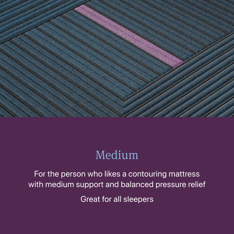 Beautyrest World Class Level Three Gray/Dark Blue Hybrid Twin XL Medium Mattress - Ornate Home