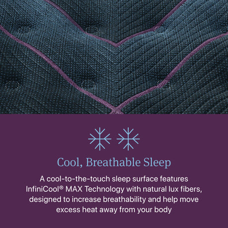 Beautyrest World Class Level Three Gray Innerspring Cal King Medium Firm Mattress - Ornate Home