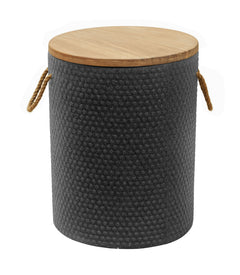 Beban Natural & Black Side Table - Ornate Home