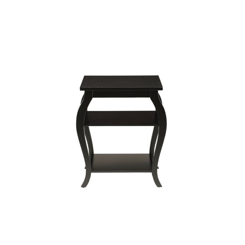 Becci Black End Table - Ornate Home