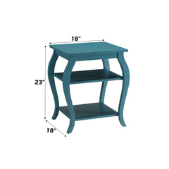 Becci Chrome End Table - Ornate Home