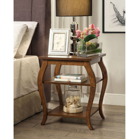 Becci Walnut End Table - Ornate Home