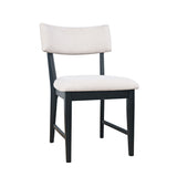 Beck Black Chair (Set of 2) - Ornate Home