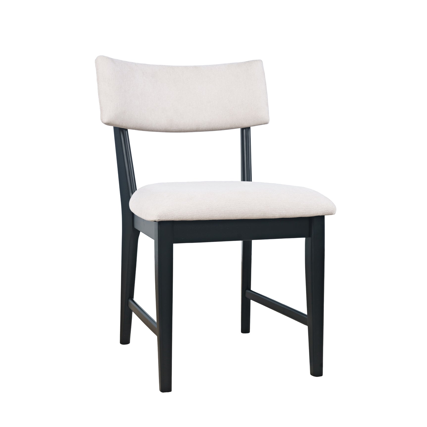 Beck Black Chair (Set of 2) - Ornate Home