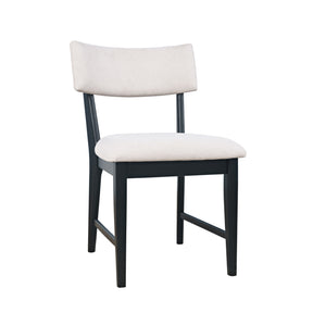 Beck Black Chair (Set of 2) - Ornate Home