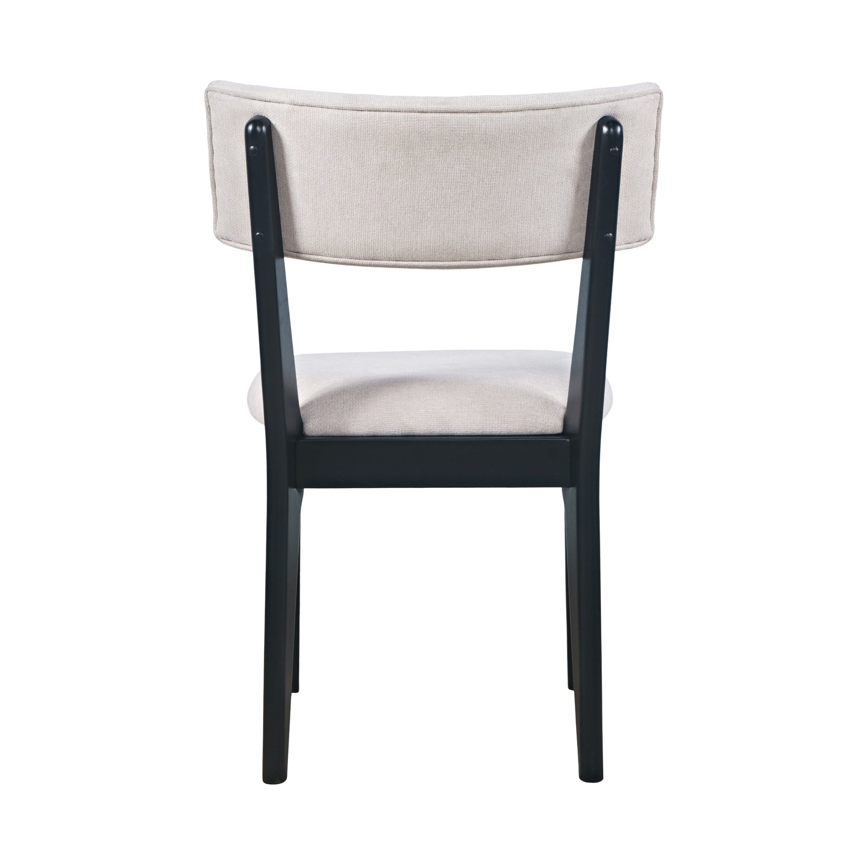 Beck Black Chair (Set of 2) - Ornate Home
