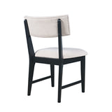 Beck Black Chair (Set of 2) - Ornate Home