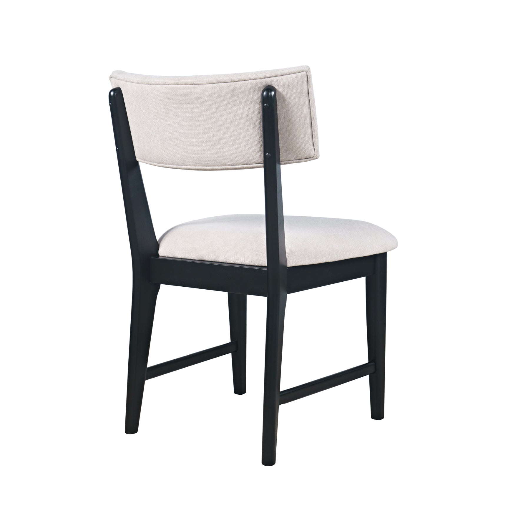 Beck Black Chair (Set of 2) - Ornate Home