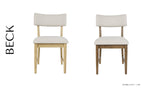 Beck Chestnut Chair (Set of 2) - Ornate Home