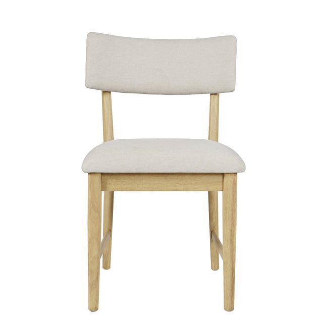 Beck Natural Chair (Set of 2) - Ornate Home