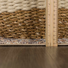 Beck Peach Washable Area Rug - Clearance - Ornate Home
