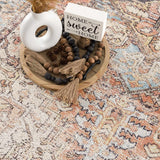 Beck Peach Washable Area Rug - Clearance - Ornate Home