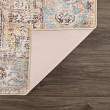 Beck Peach Washable Area Rug - Ornate Home