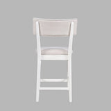 Beck White Stool - Ornate Home