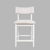 Beck White Stool - Ornate Home