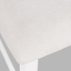 Beck White Stool - Ornate Home