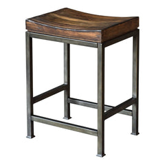 Beck Woodtone Wood Counter Stool - Ornate Home