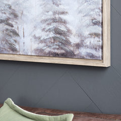 Becker Brown/White Canvas - Ornate Home