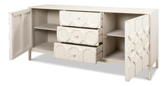 Becket White Sideboard - Ornate Home