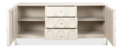 Becket White Sideboard - Ornate Home