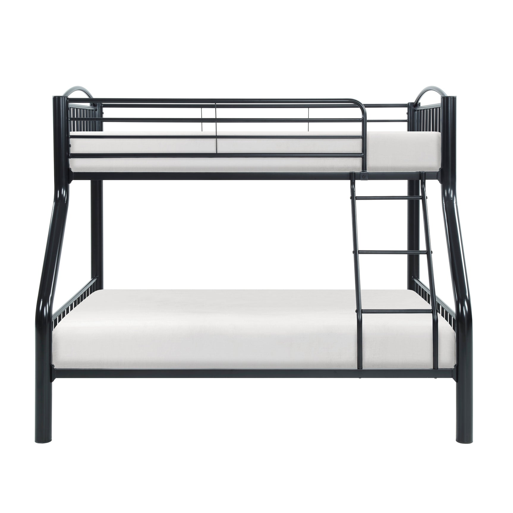 Beckett Black Twin/Full Bunk Bed - Ornate Home