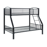 Beckett Black Twin/Full Bunk Bed - Ornate Home