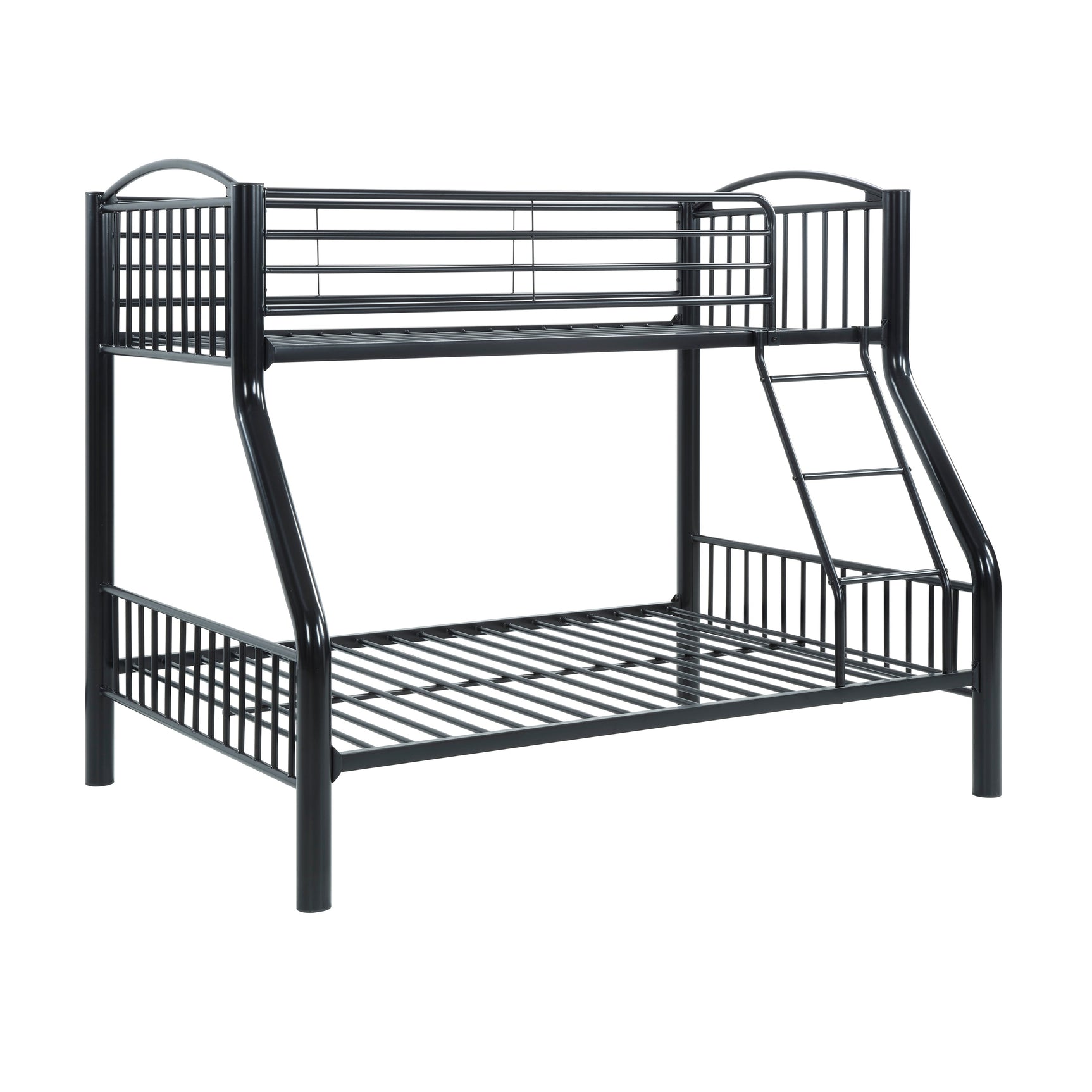 Beckett Black Twin/Full Bunk Bed - Ornate Home