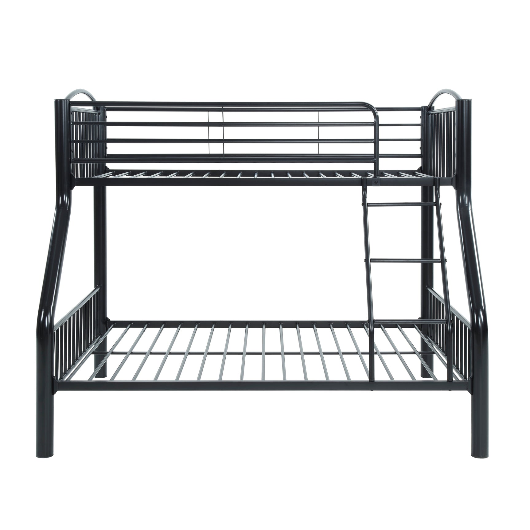 Beckett Black Twin/Full Bunk Bed - Ornate Home