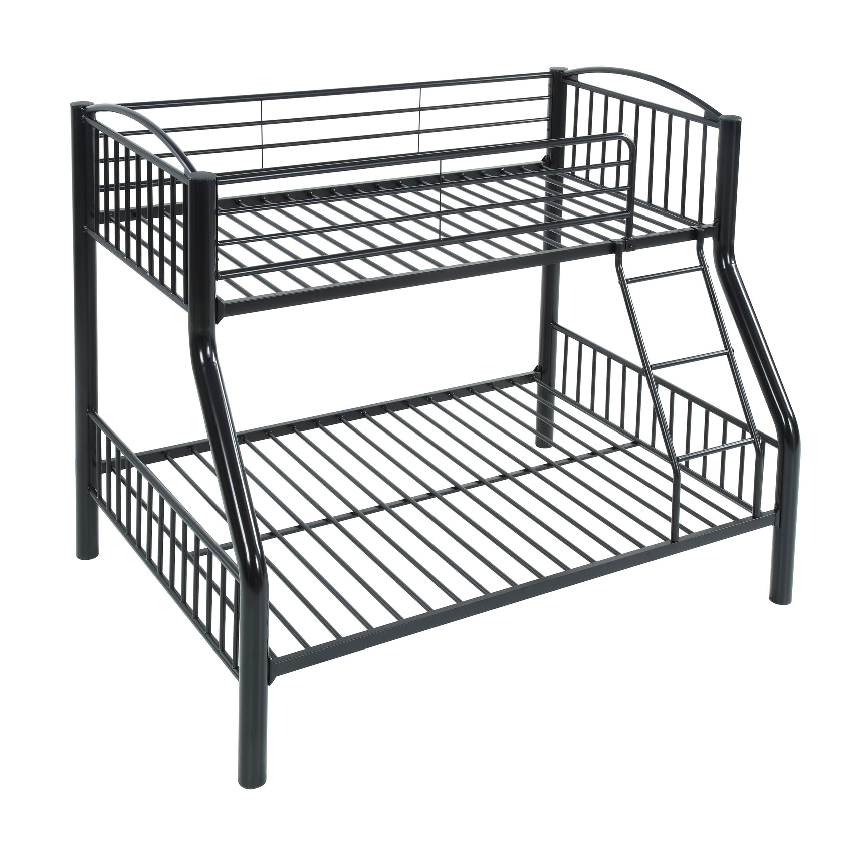 Beckett Black Twin/Full Bunk Bed - Ornate Home