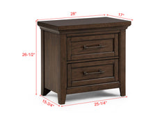 Beckett Brown Bedroom Set - Ornate Home