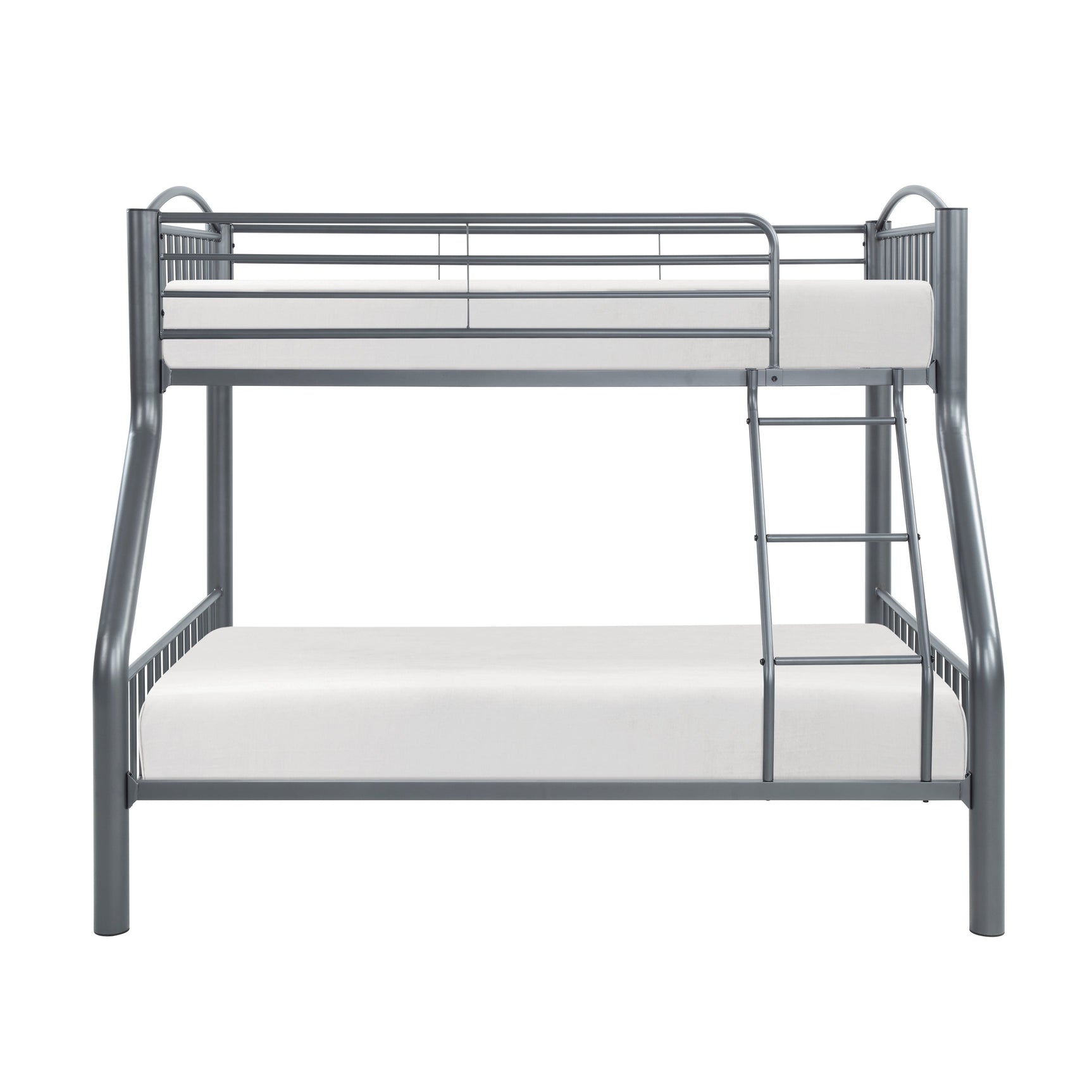 Beckett Gray Twin/Full Bunk Bed - Ornate Home
