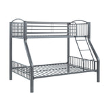Beckett Gray Twin/Full Bunk Bed - Ornate Home