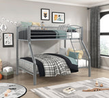 Beckett Gray Twin/Full Bunk Bed - Ornate Home