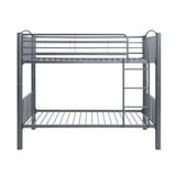 Beckett Gray Twin/Twin Bunk Bed - Ornate Home