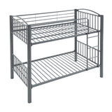 Beckett Gray Twin/Twin Bunk Bed - Ornate Home