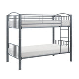 Beckett Gray Twin/Twin Bunk Bed - Ornate Home