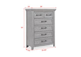 Beckett Rustic Gray Chest - Ornate Home