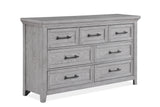 Beckett Rustic Gray Footboard Bench Panel Bedroom Set - Ornate Home
