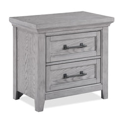 Beckett Rustic Gray Footboard Bench Panel Bedroom Set - Ornate Home
