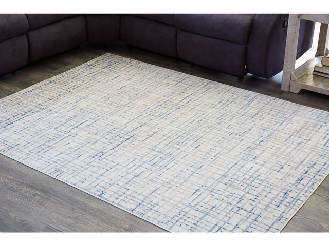 Beckfille Blue/Gray/Cream 8' x 10' Rug - Ornate Home