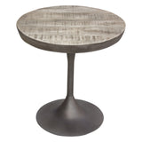 Beckham Grey Round Dining Table - Ornate Home